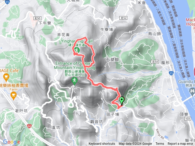 尖山步道＋硬漢嶺＋北橫古道大P