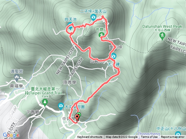 面天山向天山向天池