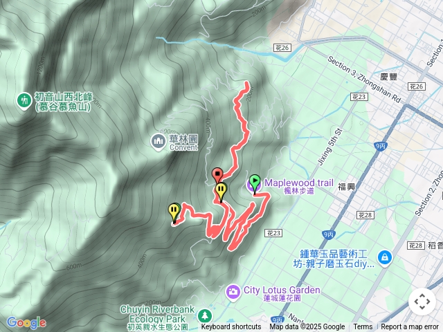 楓林步道+白雲步道第九觀景台預覽圖