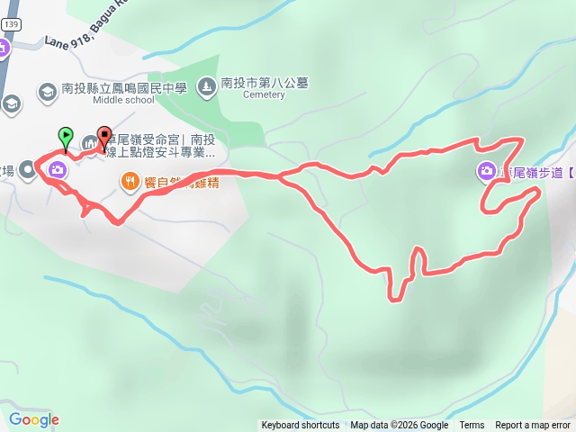 南投草尾嶺步道