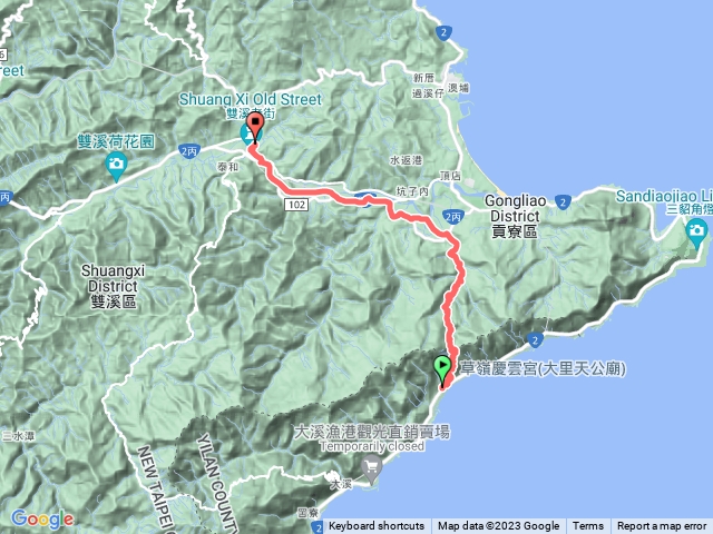 淡蘭古道（大里雙溪段