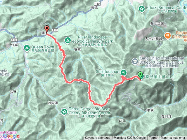 2026-01-25獅仔頭山前鋒主峰-雙港子山東主西峰-麒麟山預覽圖