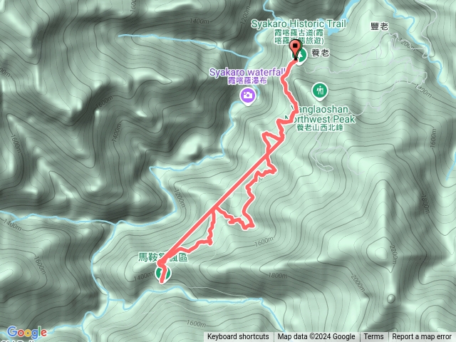 霞碦羅～馬鞍113.12.05