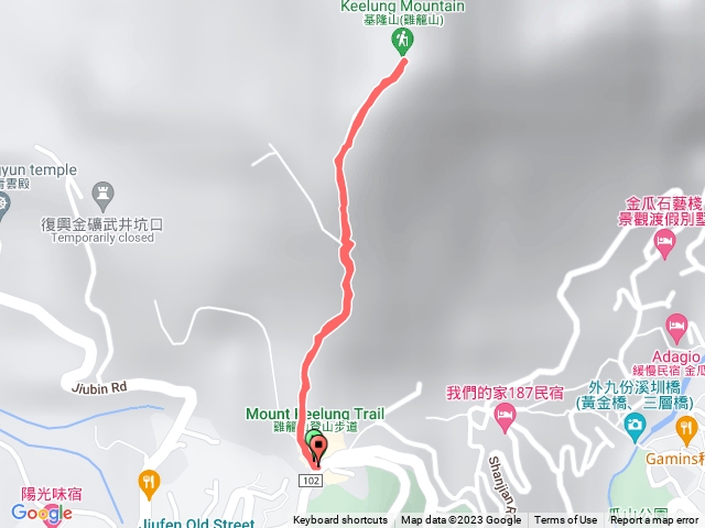 基籠山登山步道