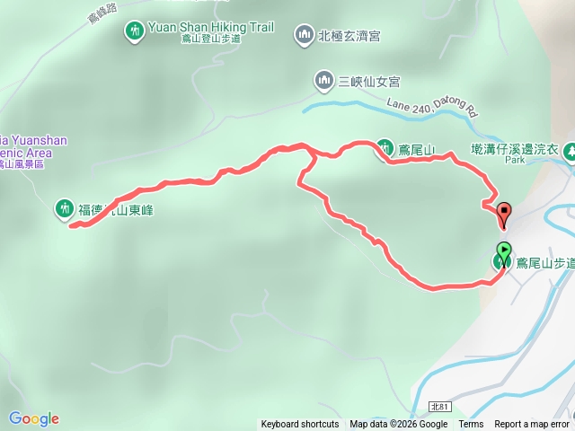 鳶尾山福德坑東峰親子遊