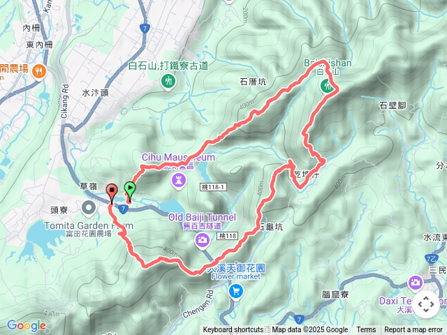 草嶺山-頭寮山縱走