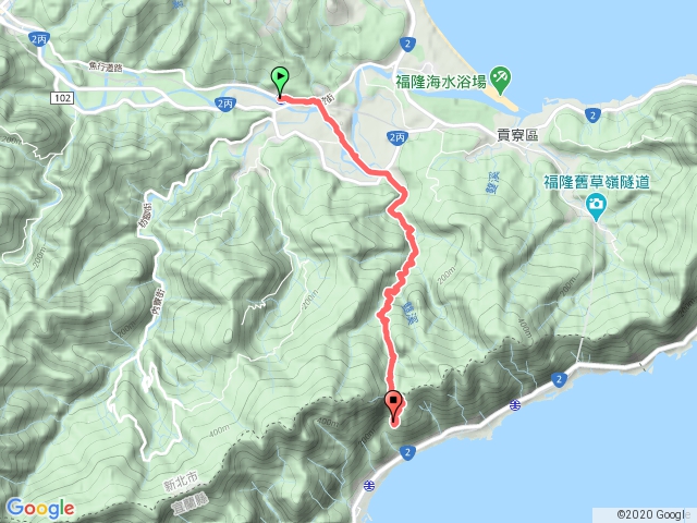 草嶺古道貢寮上大里下1116