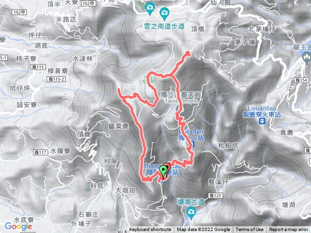 阿拔泉稜線步道O型縱走