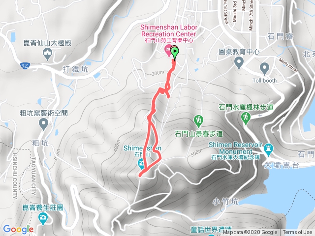 20201010勞工育樂中心上石門山