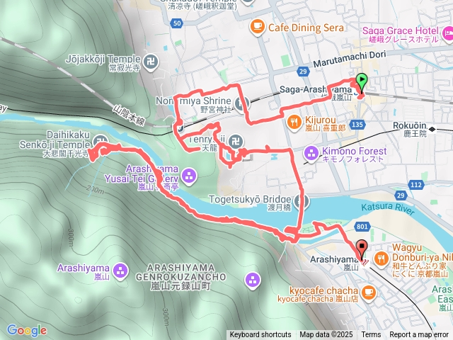 嵐山天龍寺大悲閣Alex趴趴走