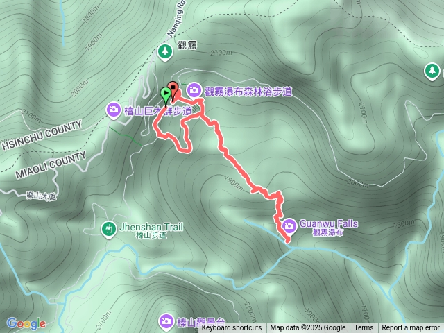 觀霧-賞鳥步道-瀑布預覽圖