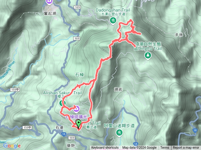 頂石棹步道群霹靂山大凍山預覽圖