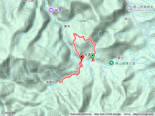 20260815雙溪-灣潭-田螺山-烏山古道西線-大湖尾古道支線-主線-灣潭-南勢坑古道-大河戀