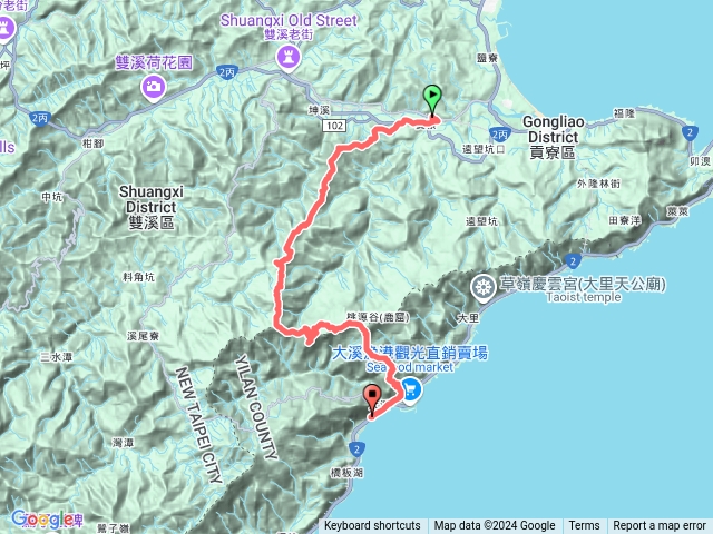 20241229貢寮到大溪(長潭山-西山-丁蘭山-三方向山-鹿窟尾山-睏牛山)預覽圖