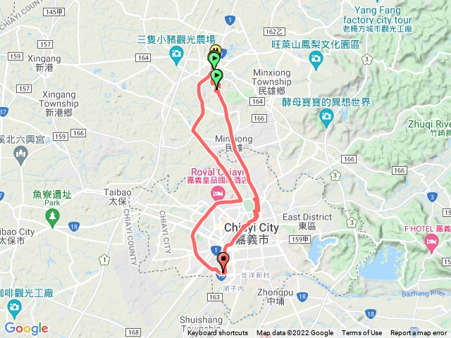 民雄探路騎跡