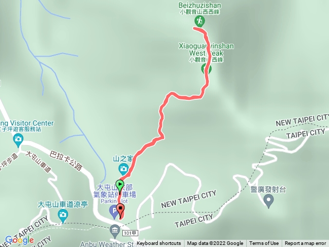 小觀音西峰 西西峰