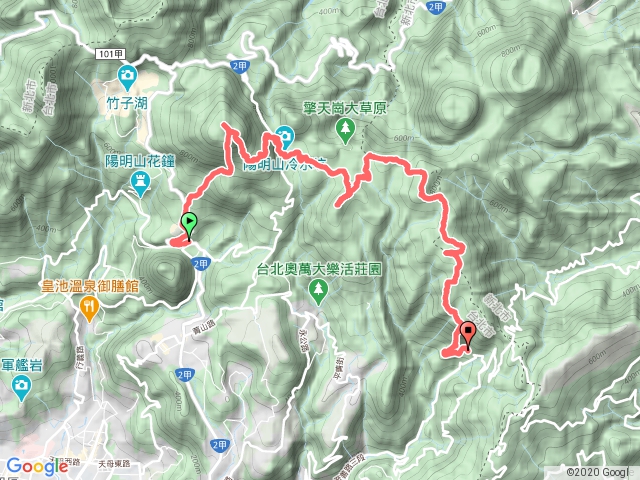 七星山竹篙山石梯嶺及頂山群峰行