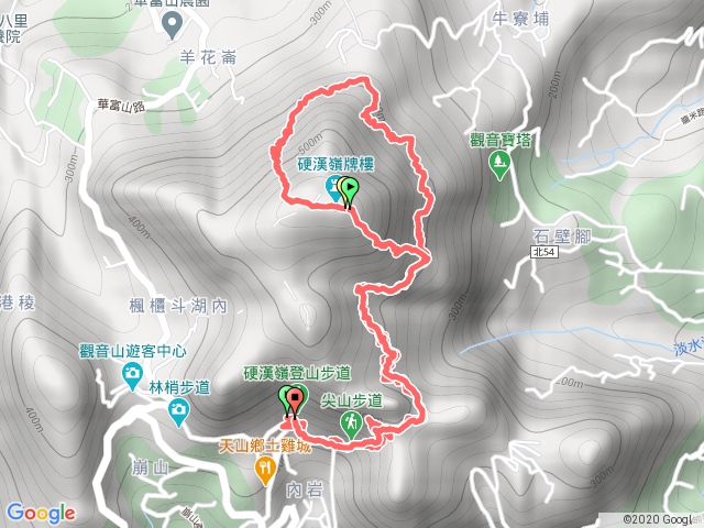 Day 30尖山步道接北橫古道全段上硬漢嶺健走