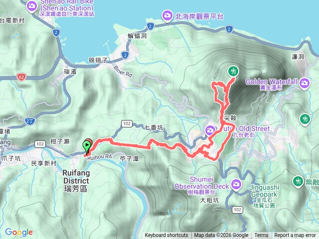 琉瑯路登基隆山