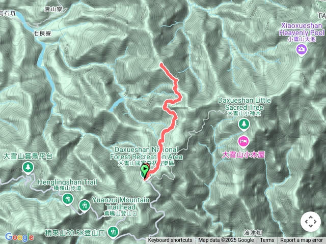 大雪山林道烏石坑山-114年04月21日