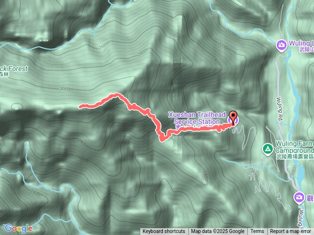 百岳之雪山東峰