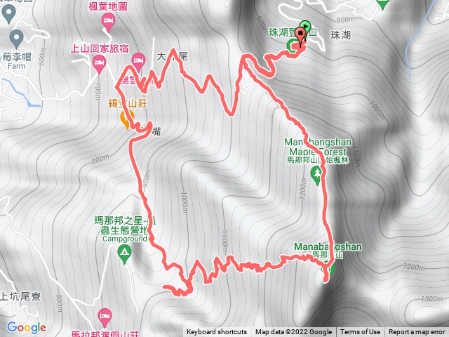 馬那邦山 O型
