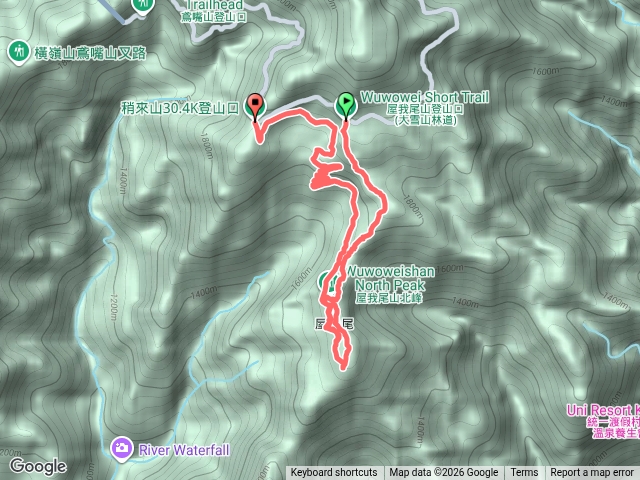 屋我尾山林道20261026預覽圖