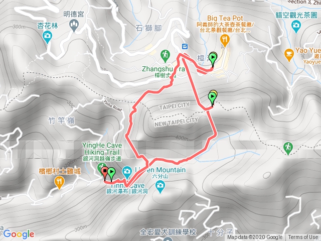 銀河洞至百歲亭至三玄宮山