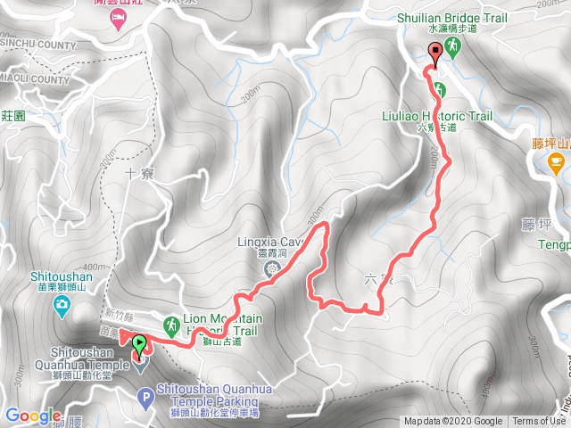 獅山古道，六寮古道