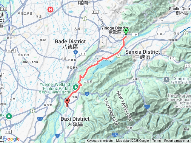 鶯歌火車站到達大溪公車總站