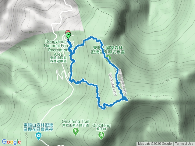 小百岳寶石任務東眼山自導式步道202006281617