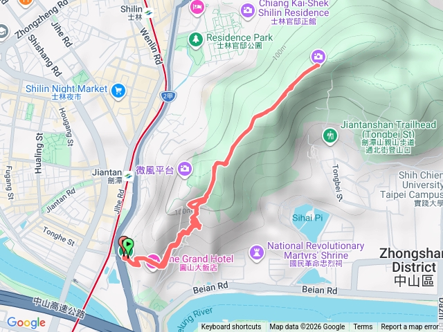 劍潭山2026第2走