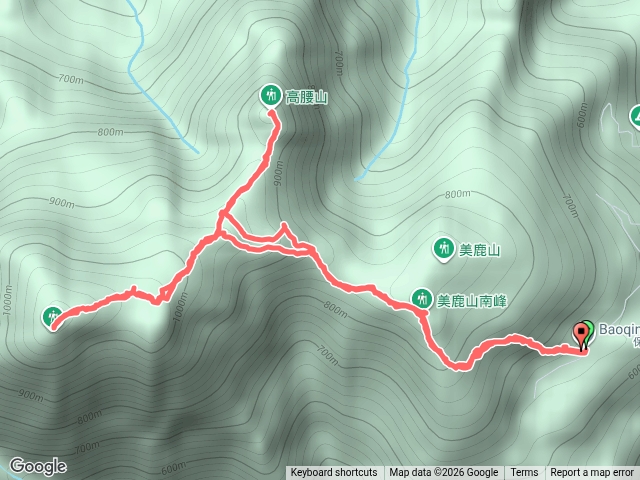 烏來三山▶️拔刀爾山▶️高腰山▶️美鹿山南峰🧗Y繞預覽圖