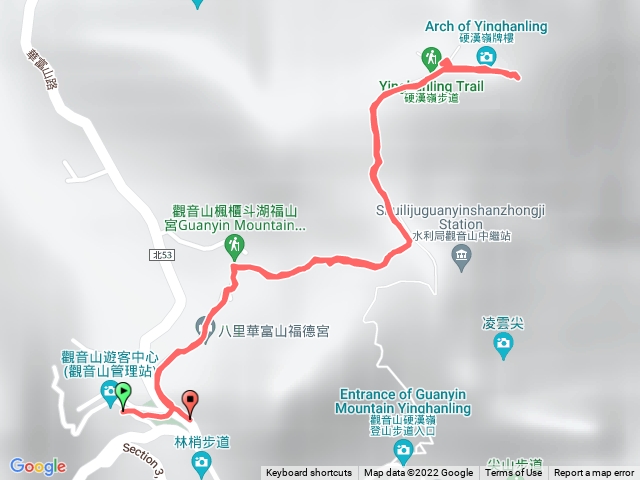 觀音山硬漢嶺（單程）