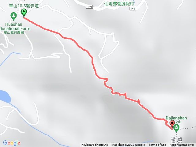 古坑105號步道大尖山