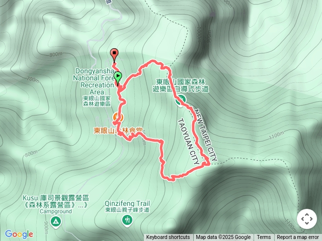 東眼山三角點充電再出發