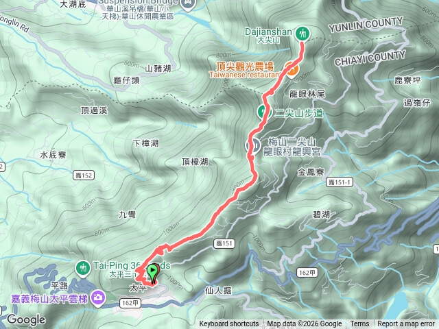 20260705_雲嘉五連峰來回(太平梨子腳馬鞍二尖大尖)預覽圖