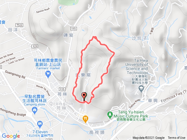 紙寮窩登山步道小〇型環繞