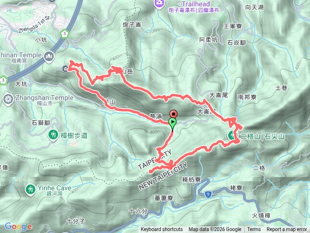猴山岳步道o型預覽圖