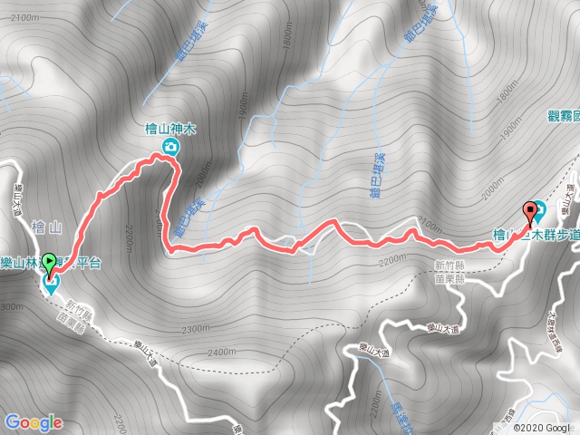 檜山巨木群步道