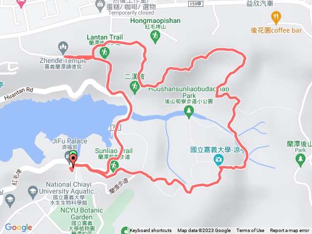 蘭潭後山步道