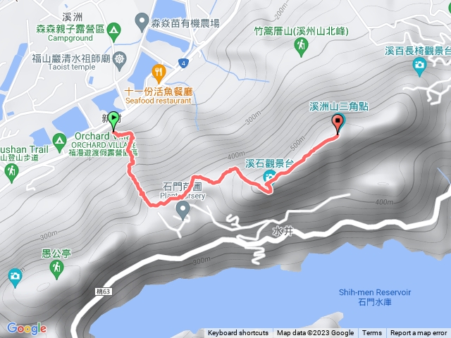 溪洲山（福山巖）步道