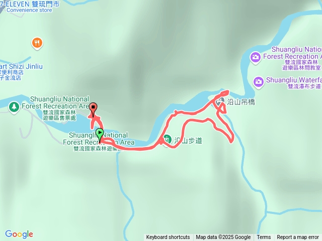 雙流森林遊樂區-沿山步道