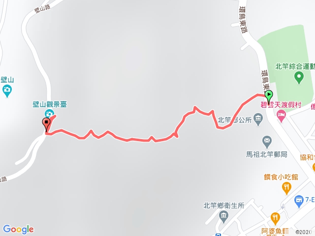 馬祖北竿壁山登山步道