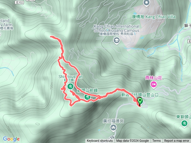 新店區獅仔頭山粽串尖O型預覽圖