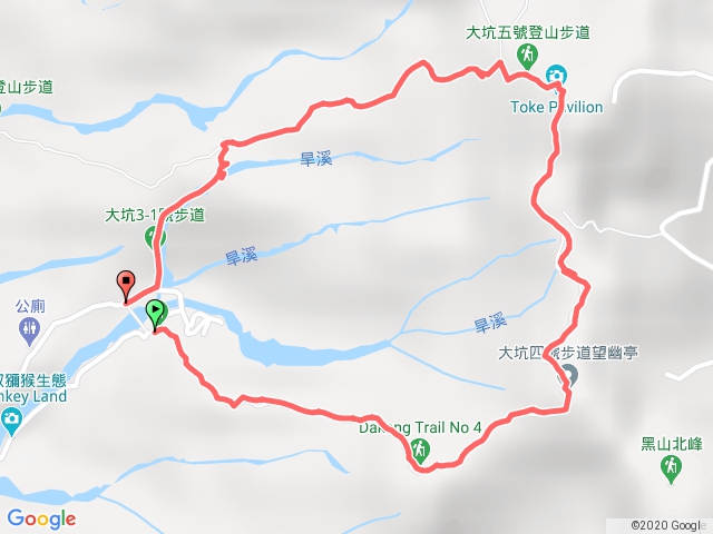 大坑 4號接3.5回程