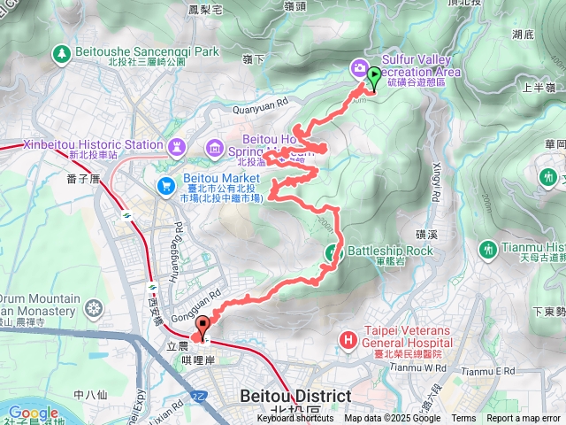 北投三大岩場連走（大砲岩熱海岩軍艦岩）預覽圖