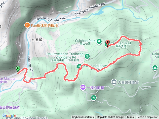 燕溪古道～仙座台山～大崙尾山～翠山步道