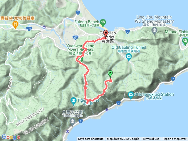 2022/03/11龜媽坑古道（軌跡不全）