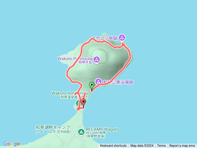 和琴半島探勝路預覽圖